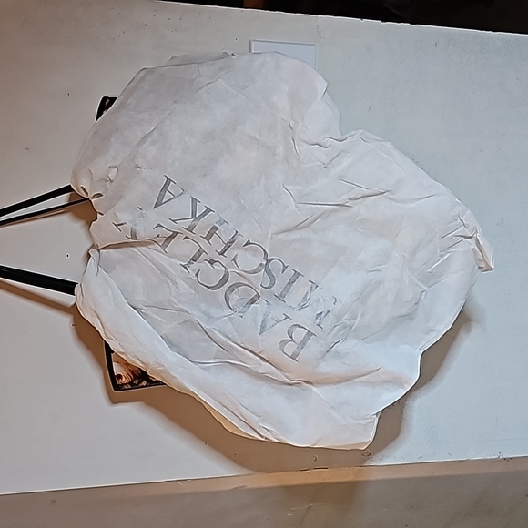 Badgley Mischka Victoria Floral Leather Tote - Picture 8 of 8